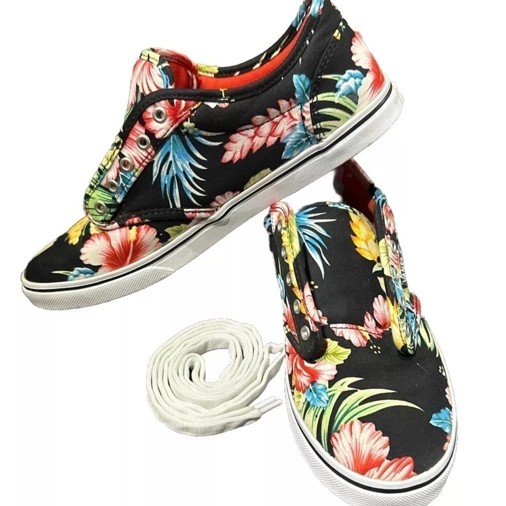Vans Floral Slip-On Sneakers